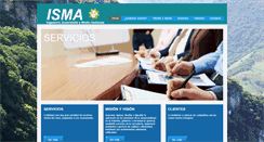 Desktop Screenshot of isma.com.mx