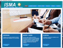 Tablet Screenshot of isma.com.mx